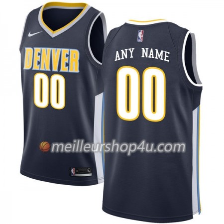 Maillot Basket Homme Denver Nuggets Personnalisé Nike 2017-18 Navy Swingman